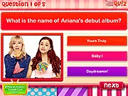 angol-nyelv - Ariana Grande quiz